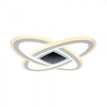 Lámpara de Techo LED 130W Dimmerizable Efecto 3D con Control Remoto 50x50cm CCT 3 en 1 (3000K+6500K)