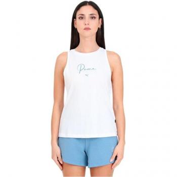 Camiseta Puma BPP0-000765 Blank BA Mujer Blanco