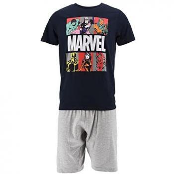 Pijama Marvel Comics Azul Talla S