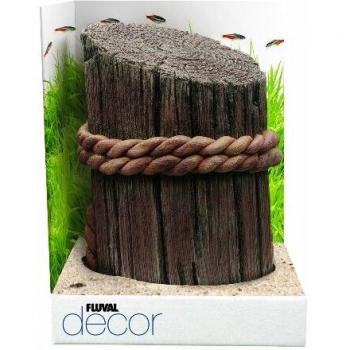 Fluval Decor Muelle Post Adorno de Acuario con Cuerda Detalle