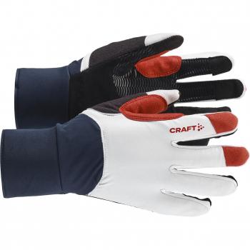 Craft Adv Speed Gloves Blaze / White L
