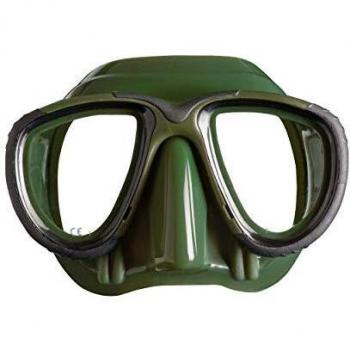 Mares Tana - Gafas de Buceo Unisex, Color Verde/Negro, Talla Adulto