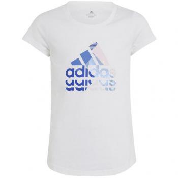 Camiseta Adidas Graphic niña blanco