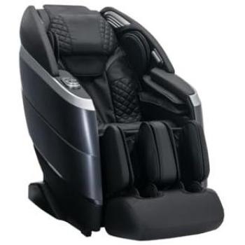 Sillón de Masaje Ulap en Simil Cuero - Control por Voz - Gravedad Cero - Negro