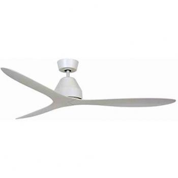 Ventilador de Techo Blanco DC Whitehaven, Silencioso, 142 cm