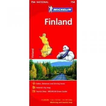 Mapa de Finlandia 1:250.000