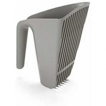Pala Higiénica Flamingo para Gatos - Accesorio Griego en Color Gris