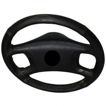 AERZETIX-Funda para volante de coser con vÃ©ritable. color: redonda bordado en X vertes. Talla: M