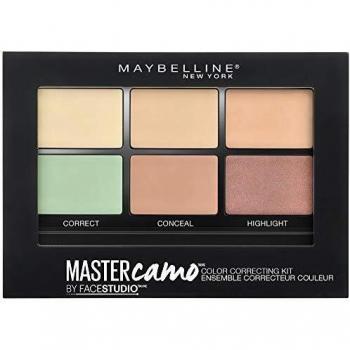 Maybelline New York Master Camo, Kit Corrector Imperfecciones, Tono 01 Light