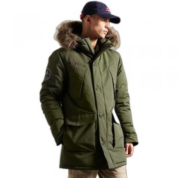 Superdry Men's Everest Parka - Army Khaki, 3XL