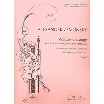 Waltz songs op. 6
