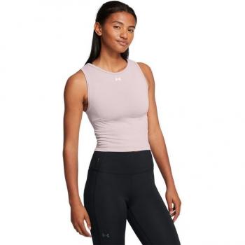 Camiseta sin mangas para mujer Under Armour Vanish Seamless Gris L