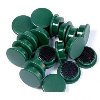 Imanes Faibo Redondos Verdes de 20mm - Bolsa de 20 Unidades