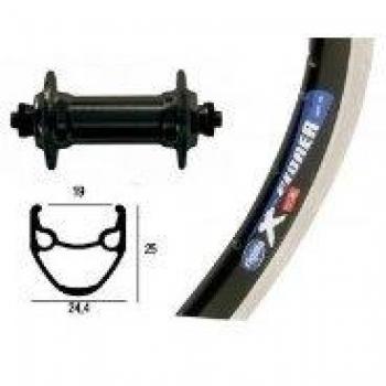 Bike-Parts V-RAD 75Alu Bicicleta de Paseo, Plata, Size
