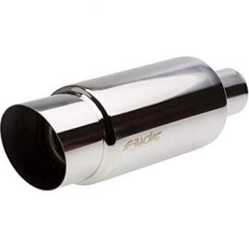 Simoni Racing ESR086 Escape Deportivo Small Fire Shot Universal, en inox