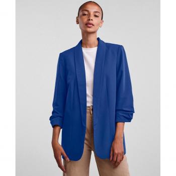Americana Pieces Boss 3/4 Azul - Blazer de mujer con mangas 3/4 y cuellos de solapa