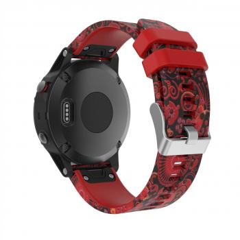 Garmin Fenix 5 Banda, TOPsic Silicona Reemplazo Correa con 2pzs Destornilladores para Garmin Fenix 5 / Forunner 935 Smart Watch, 13.5cm-22.5cm, no Adapta a Fenix 5x, 5s