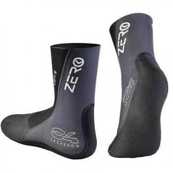C4 Escarpines Zero 1.5 Mm Negro - Botas de buceo de neopreno, grosor de 1,5 mm, para apnea y pesca subacuática, color negro, talla X-Small