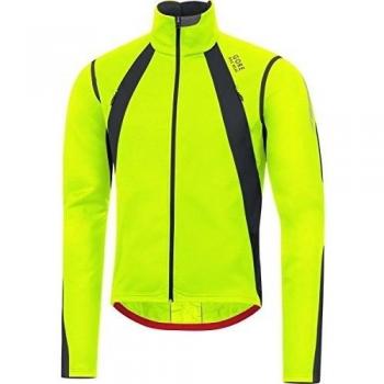 Gore Bike Wear Oxygen Windstopper - Chaqueta para hombre, color amarillo / negro, talla XXL