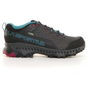 La Sportiva Spire Woman Gtx Black-Topaz Zapatillas de Senderismo para Mujer
