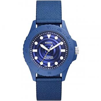 Reloj de Pulsera FOSSIL FB - 01 Resistente Al Agua 10 ATM con Correa de Tide Ocean Material® para Hombre