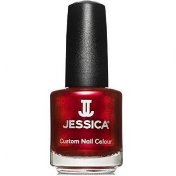 Jessica Custom - Esmalte de uñas, color rojo brillante