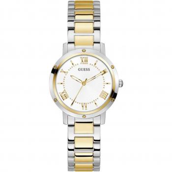 Guess - Reloj de mujer Dawn GW0404L2 de acero y correa plateada