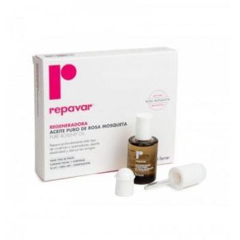 Repavar Regeneradora Aceite Puro de Rosa Mosqueta, Envase 15 ml