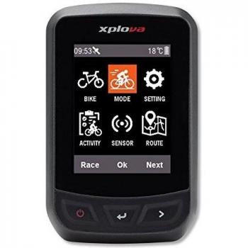 Xplova zlx01tx00v ciclocomputador unisexzadulto negro talla unica