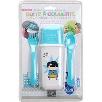 Set cubiertos con estuche Turquesa