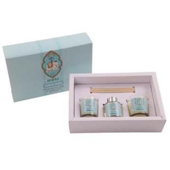 Set de Velas DKD Home Decor (5 Unidades) - Incluye 5 velas decorativas, diseño moderno y elegante, fabricadas en cera de alta calidad, disponibles en varios colores, ideales para ambientar cualquier espacio