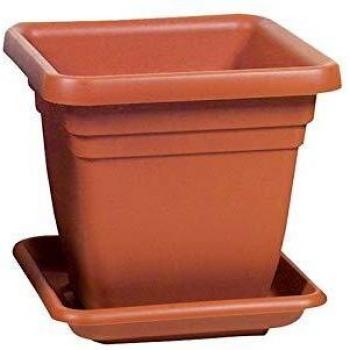 Maceta Cuadrada Laurus 45x45x40 cm en Polipropileno sin Platillo para Plantas y Flores