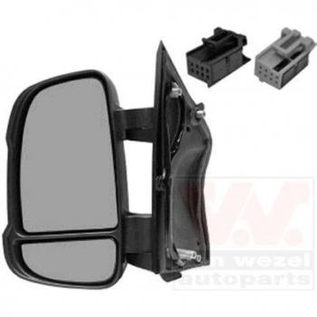 Espejo retrovisor VAN WEZEL 1651805, tipo de producto: espejo retrovisor, características: diseño específico para vehículos, fácil instalación, fabricado con materiales de alta calidad, ajuste manual o eléctrico (según la variante),