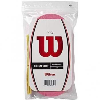 Wilson Sobreempuñaduras Pro, Lote de 30 unidades, Rosa, WRZ4017PK