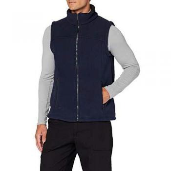 Regatta Radburn Chaleco Micropolar, 2 bolsillos con cremallera Bodywarmers, Hombre, Navy, L