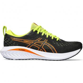 Zapatillas de running ASICS GEL-EXCITE 10 para hombre en color negro/brillante naranja