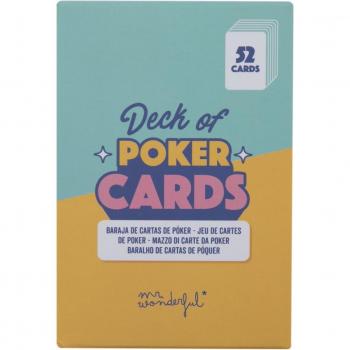 Baraja de cartas de póker Mr. Wonderful