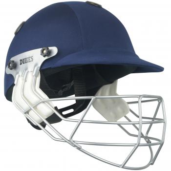 Dukes leyenda críquet casco, azul marino