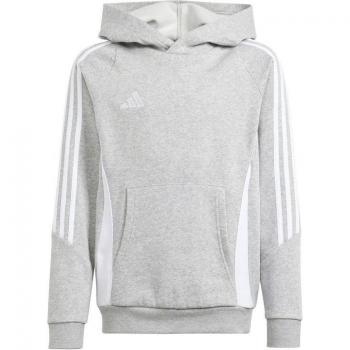 Sudadera de fútbol adidas Tiro24 infantil gris (talla 128)