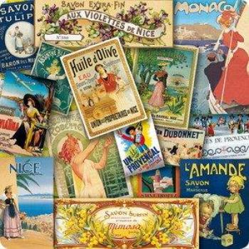 Cartexpo PL297 Patchwork Sud - Salvamanteles de Cristal, diseo de Collage
