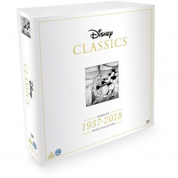 Disney Classics Complete 55 Disk Movie Box Set 1937-2018 [DVD]