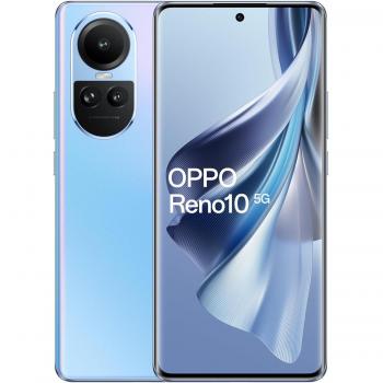 OPPO Reno10 5G 8GB/256GB Azul Hielo (Ice Blue) Dual SIM AMOLED FHD+ 6.7 Cámara Trasera 64MP Smartphone Libre