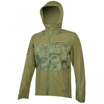 Chaqueta Endura SingleTrack II verde oliva - Talla S