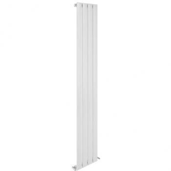 Toallero Decorativo de Agua Caliente Fácula Olimpo Blanco 1800x309mm (No Eléctrico) con 4 Soportes y Purgador