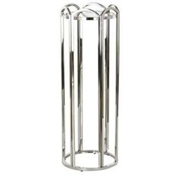 Mesa auxiliar DKD Home Decor Cristal Plateado Metal 40 x 40 x 110 cm
