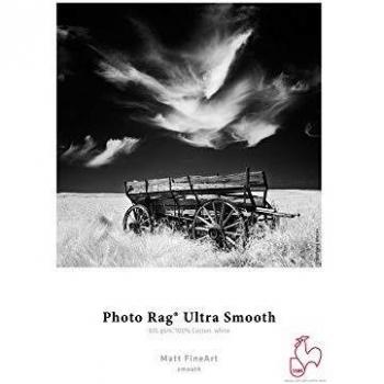 Papel Fotográfico FineArt Photo Rag Ultra Liso 305g A3+ (32,9x48,3cm) - 25 Hojas