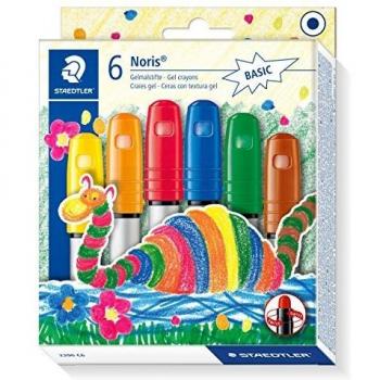 STAEDTLER 2390 C6 - Pack de 6 ceras, Colores básicos surtidos, Única