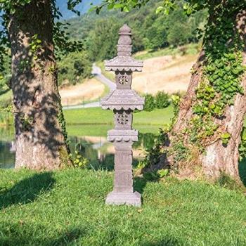 Lámpara Jardín Japonés de Piedra de Lava 1,50 m - Colección Wanda