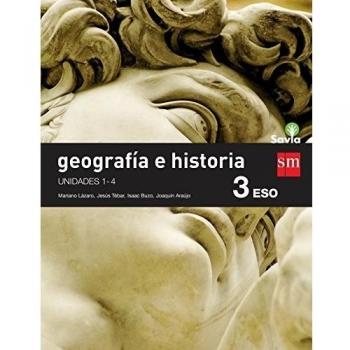 Geografía e historia. 3 ESO. Savia. Trimestres - Pack de 3 libros - 9788467583410