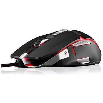 RIOTORO Aurox Prism RGB Gaming Mouse - Black